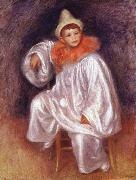 White Pierrot renoir